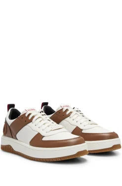 HUGO BOSS Basketball-inspired Sneakers With Large Logo | Sneakers