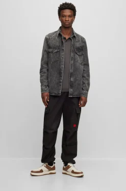 HUGO BOSS Basketball-inspired Sneakers With Large Logo | Sneakers