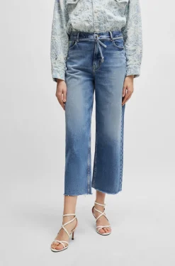 HUGO BOSS Jeans With Belt Detail | Women Jeans | Pants