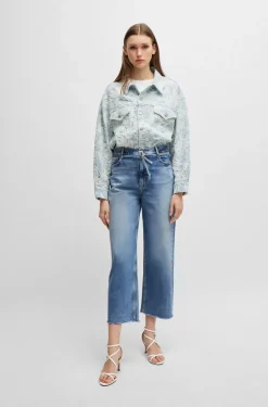 HUGO BOSS Jeans With Belt Detail | Women Jeans | Pants