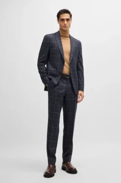 HUGO BOSS Burnished-leather Chelsea Boots With Logo Detail | Boots