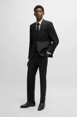 HUGO BOSS Cap-toe Double Monk Shoes In Leather | Business Shoes