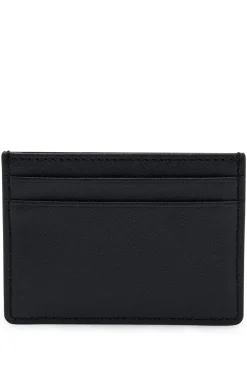 HUGO BOSS Card Holder With Signature Stripe And Logo Detail | Wallets And Key Rings