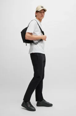 HUGO BOSS Cupsole Trainers With Logo Details On Rubber Outsole | Sneakers