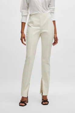 HUGO BOSS Extra-slim-fit Trousers In Performance-stretch Fabric | Women Pants