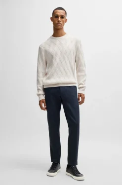 HUGO BOSS Faux-leather Trainers With Plain And Grained Textures | Sneakers