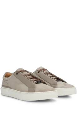 HUGO BOSS Gary Italian-made Trainers In Leather And Suede | Sneakers