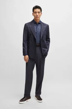 HUGO BOSS Gary Italian-made Trainers In Leather And Suede | Sneakers