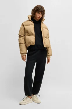 HUGO BOSS Hoodie With Embroidered Logo | Women Sweatshirts | Tracksuits