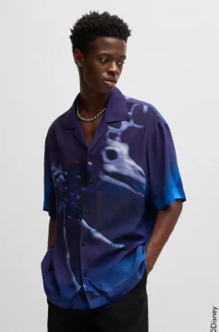 HUGO BOSS HUGO X Disney's The Nightmare Before Christmas Loose-fit Printed Shirt | Shirts