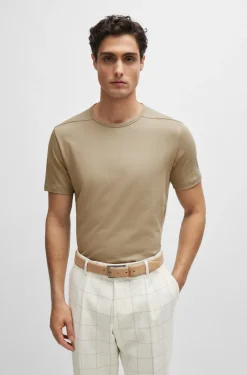 HUGO BOSS Regular-fit T-shirt With Ergonomic Seams | T-Shirts