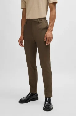 HUGO BOSS Slim-fit Trousers In Stretch Cotton | Pants