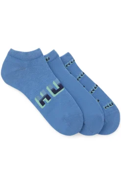 HUGO BOSS Three-pack Of Ankle Socks With Logos | Socks