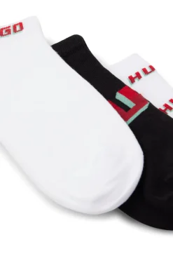 HUGO BOSS Three-pack Of Ankle Socks With Logos | Socks