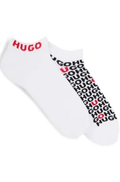 HUGO BOSS Two-pack Of Ankle Socks With Logos | Socks